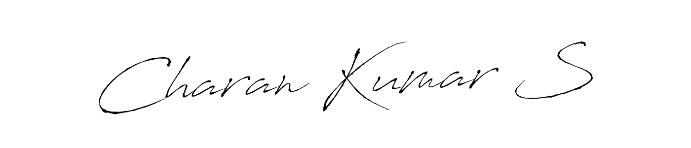 Best and Professional Signature Style for Charan Kumar S. Antro_Vectra Best Signature Style Collection. Charan Kumar S signature style 6 images and pictures png