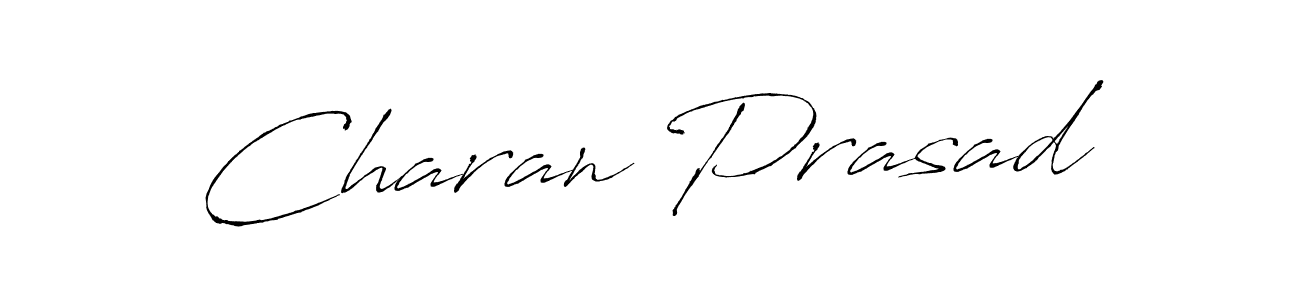 The best way (Antro_Vectra) to make a short signature is to pick only two or three words in your name. The name Charan Prasad include a total of six letters. For converting this name. Charan Prasad signature style 6 images and pictures png