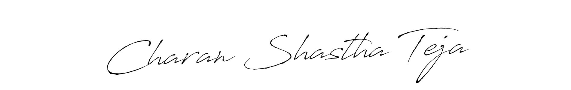 Once you've used our free online signature maker to create your best signature Antro_Vectra style, it's time to enjoy all of the benefits that Charan Shastha Teja name signing documents. Charan Shastha Teja signature style 6 images and pictures png