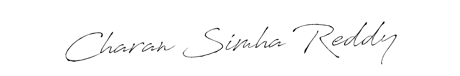 Make a beautiful signature design for name Charan Simha Reddy. Use this online signature maker to create a handwritten signature for free. Charan Simha Reddy signature style 6 images and pictures png