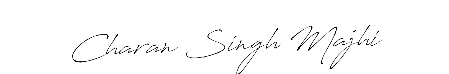 The best way (Antro_Vectra) to make a short signature is to pick only two or three words in your name. The name Charan Singh Majhi include a total of six letters. For converting this name. Charan Singh Majhi signature style 6 images and pictures png