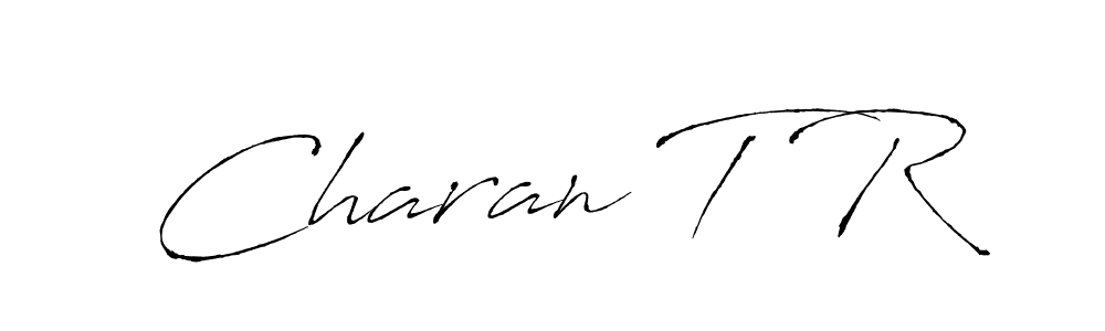 Once you've used our free online signature maker to create your best signature Antro_Vectra style, it's time to enjoy all of the benefits that Charan T R name signing documents. Charan T R signature style 6 images and pictures png