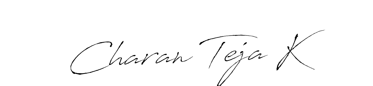 It looks lik you need a new signature style for name Charan Teja K. Design unique handwritten (Antro_Vectra) signature with our free signature maker in just a few clicks. Charan Teja K signature style 6 images and pictures png
