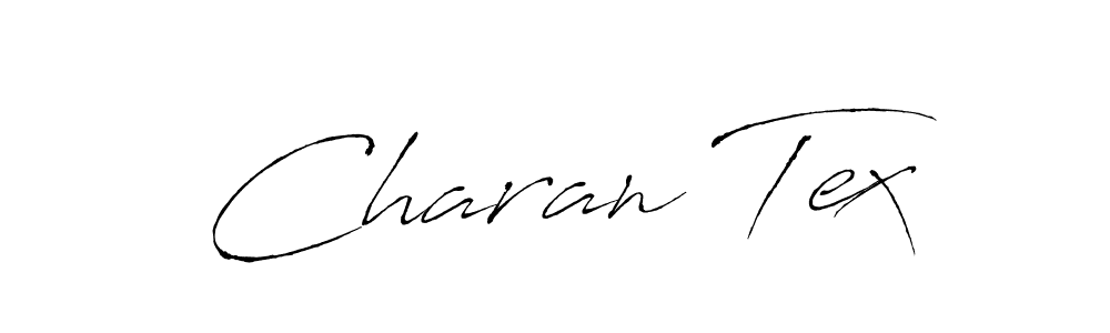 Also we have Charan Tex name is the best signature style. Create professional handwritten signature collection using Antro_Vectra autograph style. Charan Tex signature style 6 images and pictures png