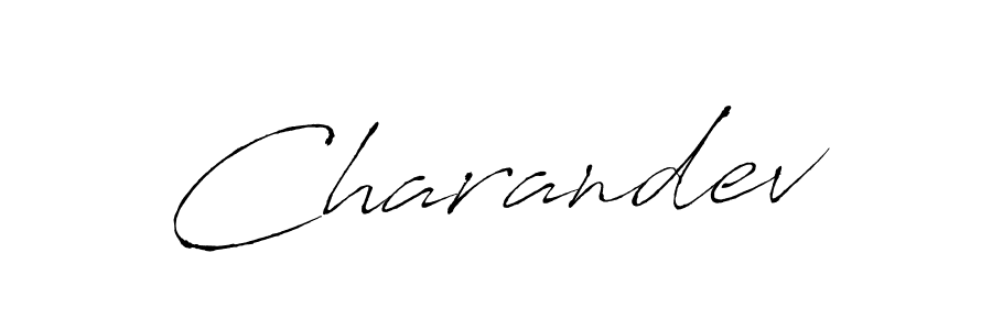 Create a beautiful signature design for name Charandev. With this signature (Antro_Vectra) fonts, you can make a handwritten signature for free. Charandev signature style 6 images and pictures png