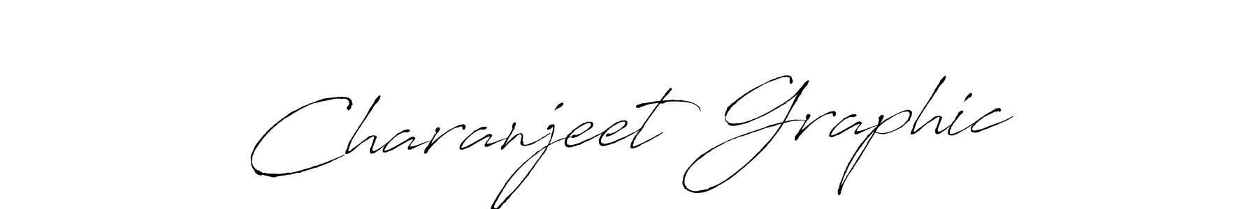 Create a beautiful signature design for name Charanjeet Graphic. With this signature (Antro_Vectra) fonts, you can make a handwritten signature for free. Charanjeet Graphic signature style 6 images and pictures png