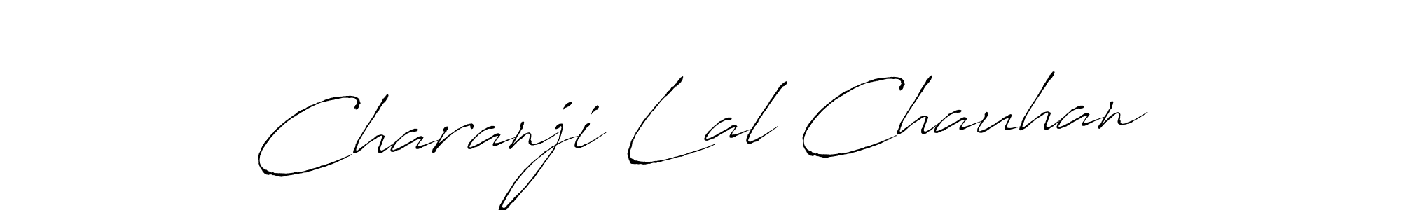 You can use this online signature creator to create a handwritten signature for the name Charanji Lal Chauhan. This is the best online autograph maker. Charanji Lal Chauhan signature style 6 images and pictures png