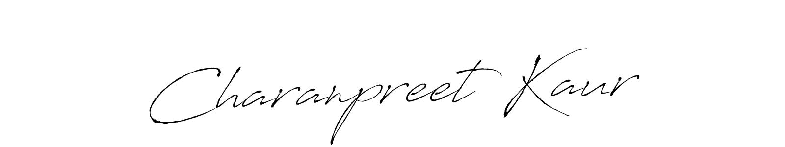 Use a signature maker to create a handwritten signature online. With this signature software, you can design (Antro_Vectra) your own signature for name Charanpreet Kaur. Charanpreet Kaur signature style 6 images and pictures png