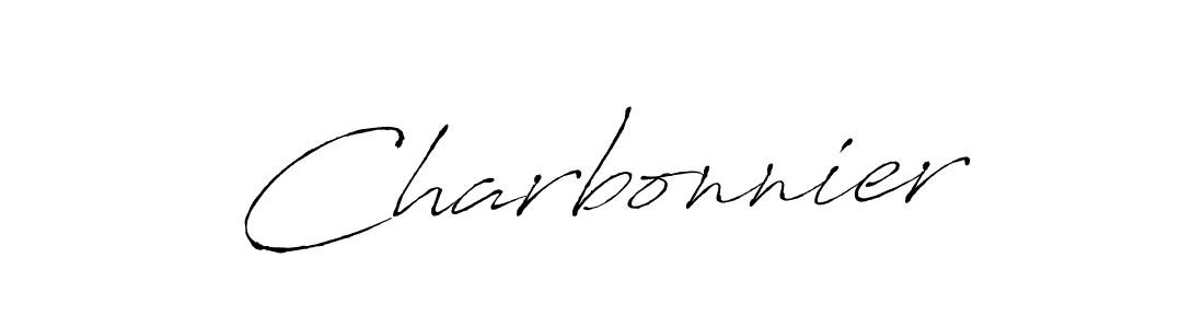 Make a beautiful signature design for name Charbonnier. With this signature (Antro_Vectra) style, you can create a handwritten signature for free. Charbonnier signature style 6 images and pictures png