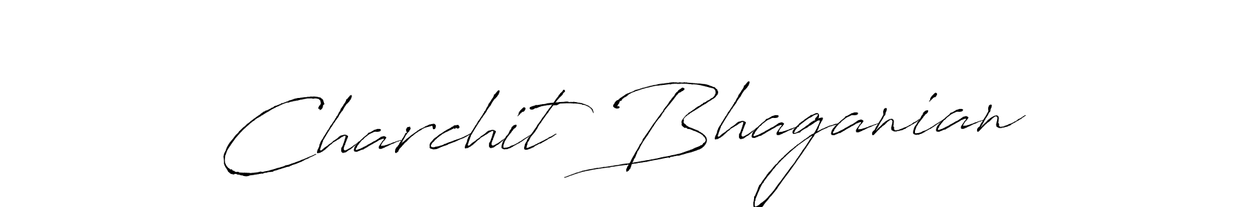 Make a beautiful signature design for name Charchit Bhaganian. With this signature (Antro_Vectra) style, you can create a handwritten signature for free. Charchit Bhaganian signature style 6 images and pictures png