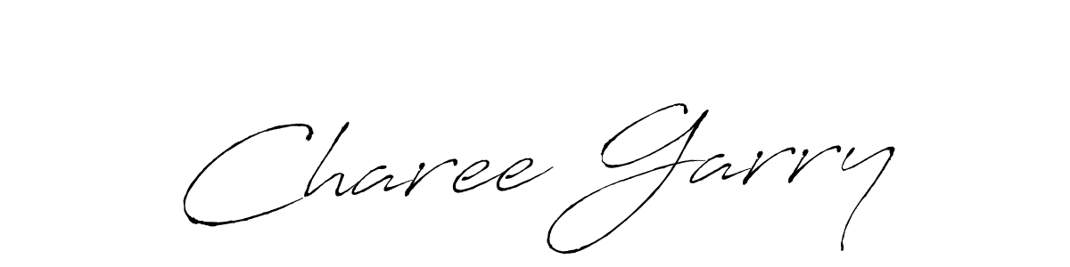 Similarly Antro_Vectra is the best handwritten signature design. Signature creator online .You can use it as an online autograph creator for name Charee Garry. Charee Garry signature style 6 images and pictures png