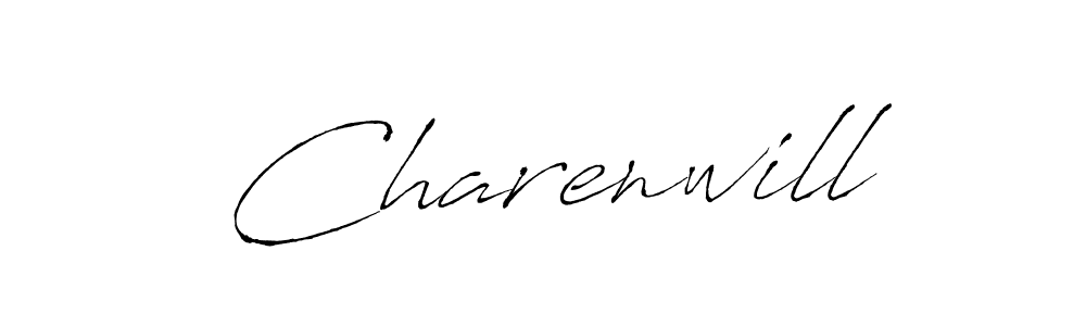 It looks lik you need a new signature style for name Charenwill. Design unique handwritten (Antro_Vectra) signature with our free signature maker in just a few clicks. Charenwill signature style 6 images and pictures png