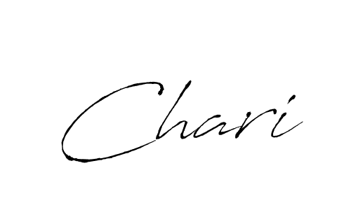 Design your own signature with our free online signature maker. With this signature software, you can create a handwritten (Antro_Vectra) signature for name Chari. Chari signature style 6 images and pictures png
