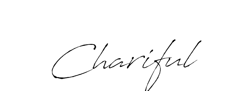 See photos of Chariful official signature by Spectra . Check more albums & portfolios. Read reviews & check more about Antro_Vectra font. Chariful signature style 6 images and pictures png