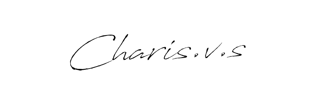 Similarly Antro_Vectra is the best handwritten signature design. Signature creator online .You can use it as an online autograph creator for name Charis.v.s. Charis.v.s signature style 6 images and pictures png