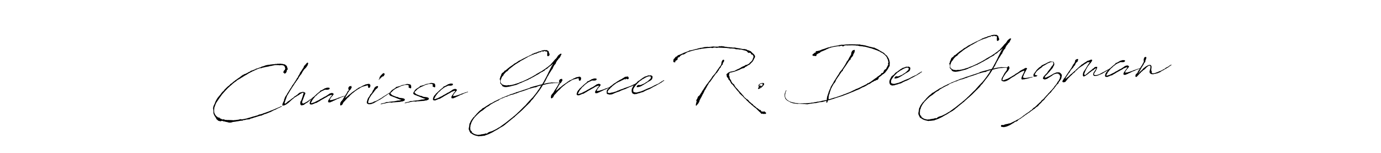 Also You can easily find your signature by using the search form. We will create Charissa Grace R. De Guzman name handwritten signature images for you free of cost using Antro_Vectra sign style. Charissa Grace R. De Guzman signature style 6 images and pictures png