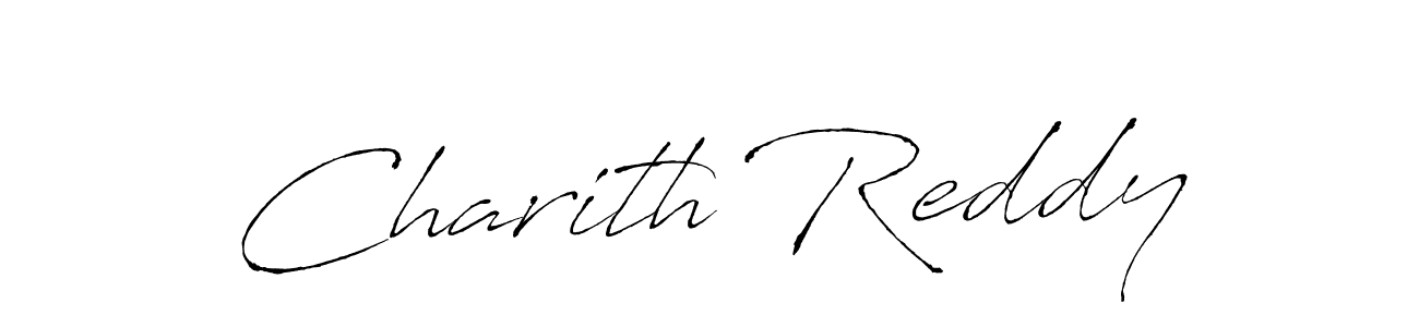 Create a beautiful signature design for name Charith Reddy. With this signature (Antro_Vectra) fonts, you can make a handwritten signature for free. Charith Reddy signature style 6 images and pictures png