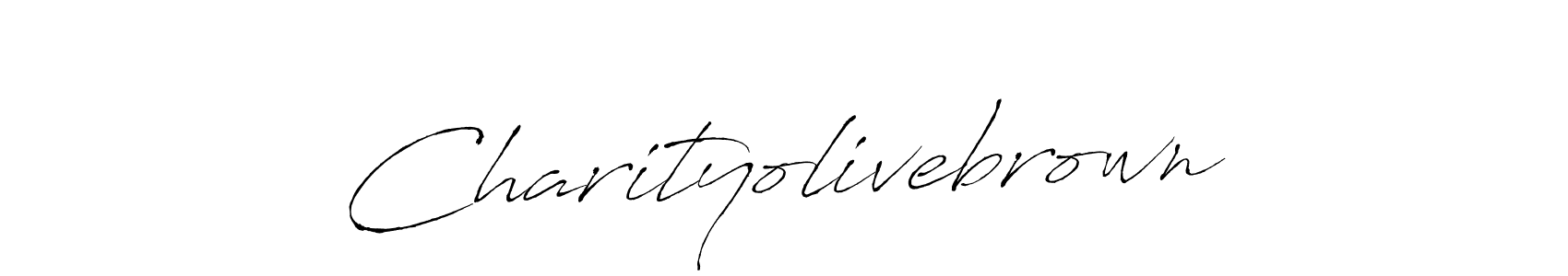Antro_Vectra is a professional signature style that is perfect for those who want to add a touch of class to their signature. It is also a great choice for those who want to make their signature more unique. Get Charityolivebrown name to fancy signature for free. Charityolivebrown signature style 6 images and pictures png