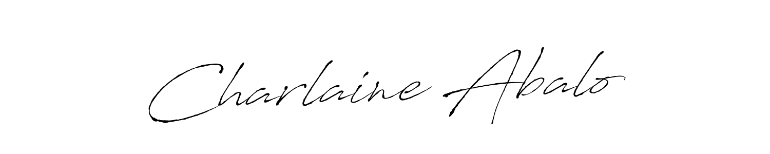 Once you've used our free online signature maker to create your best signature Antro_Vectra style, it's time to enjoy all of the benefits that Charlaine Abalo name signing documents. Charlaine Abalo signature style 6 images and pictures png