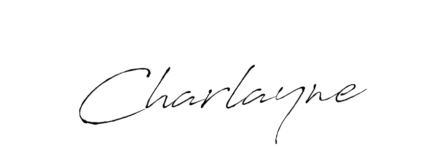 Create a beautiful signature design for name Charlayne. With this signature (Antro_Vectra) fonts, you can make a handwritten signature for free. Charlayne signature style 6 images and pictures png