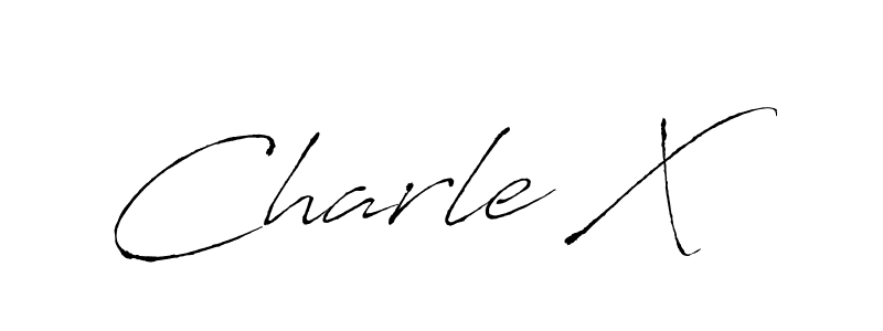 The best way (Antro_Vectra) to make a short signature is to pick only two or three words in your name. The name Charle X include a total of six letters. For converting this name. Charle X signature style 6 images and pictures png