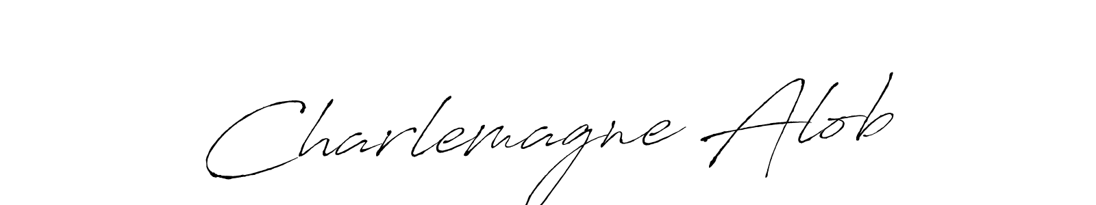 Make a short Charlemagne Alob signature style. Manage your documents anywhere anytime using Antro_Vectra. Create and add eSignatures, submit forms, share and send files easily. Charlemagne Alob signature style 6 images and pictures png