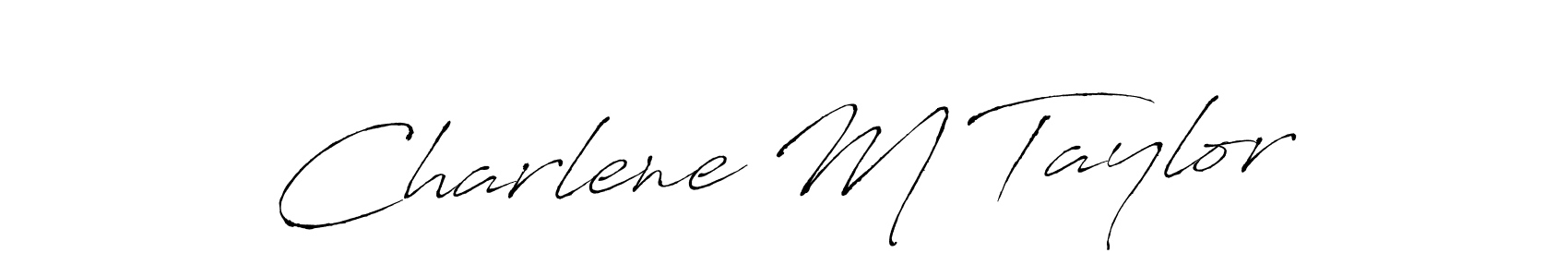 if you are searching for the best signature style for your name Charlene M Taylor. so please give up your signature search. here we have designed multiple signature styles  using Antro_Vectra. Charlene M Taylor signature style 6 images and pictures png