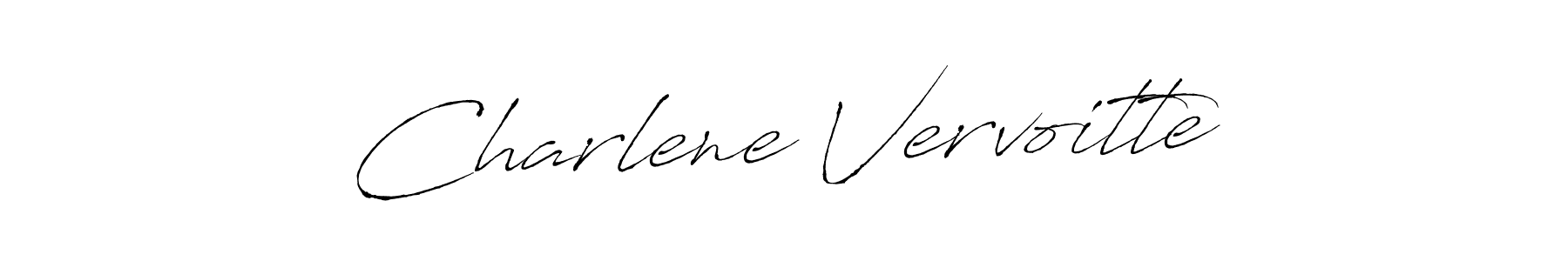 Also we have Charlene Vervoitte name is the best signature style. Create professional handwritten signature collection using Antro_Vectra autograph style. Charlene Vervoitte signature style 6 images and pictures png