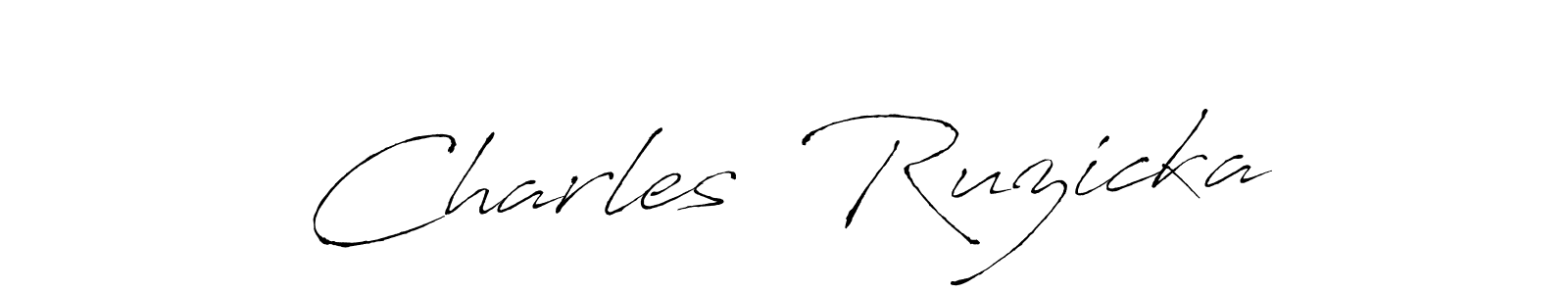 Best and Professional Signature Style for Charles  Ruzicka. Antro_Vectra Best Signature Style Collection. Charles  Ruzicka signature style 6 images and pictures png