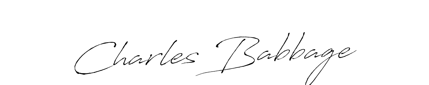 Create a beautiful signature design for name Charles Babbage. With this signature (Antro_Vectra) fonts, you can make a handwritten signature for free. Charles Babbage signature style 6 images and pictures png