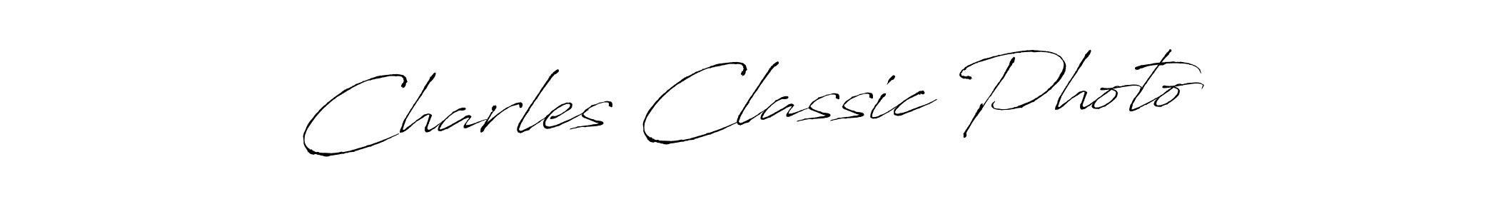 Also we have Charles Classic Photo name is the best signature style. Create professional handwritten signature collection using Antro_Vectra autograph style. Charles Classic Photo signature style 6 images and pictures png