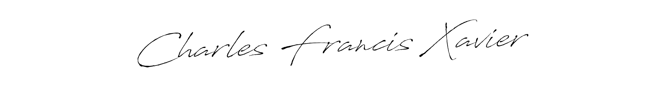 Make a beautiful signature design for name Charles Francis Xavier. With this signature (Antro_Vectra) style, you can create a handwritten signature for free. Charles Francis Xavier signature style 6 images and pictures png