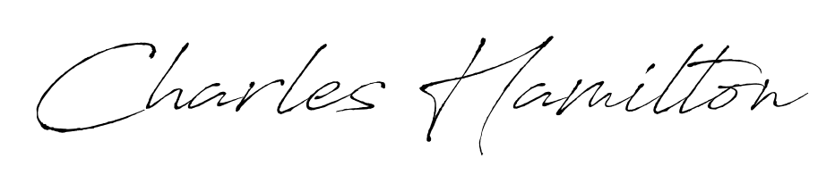 Elevate your brand with a stunning Charles Hamilton eSignature. The Antro_Vectra style provides a balanced, flowing aesthetic for everyday signing. Charles Hamilton signature style 6 images and pictures png