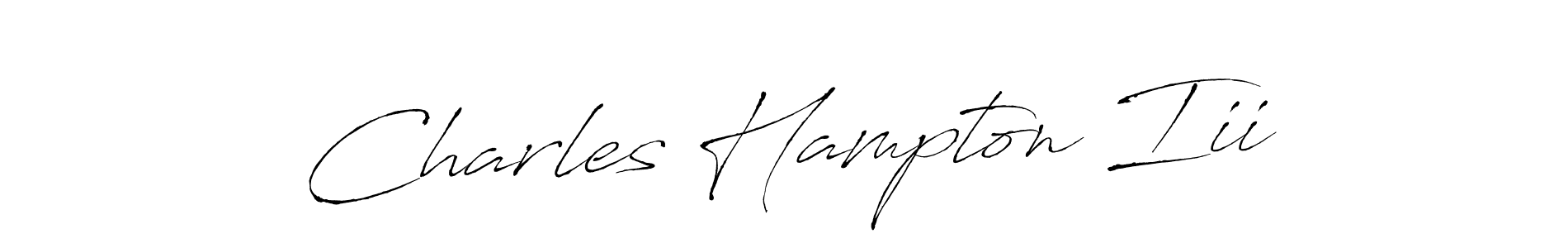 Similarly Antro_Vectra is the best handwritten signature design. Signature creator online .You can use it as an online autograph creator for name Charles Hampton Iii. Charles Hampton Iii signature style 6 images and pictures png