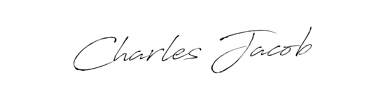 The best way (Antro_Vectra) to make a short signature is to pick only two or three words in your name. The name Charles Jacob include a total of six letters. For converting this name. Charles Jacob signature style 6 images and pictures png