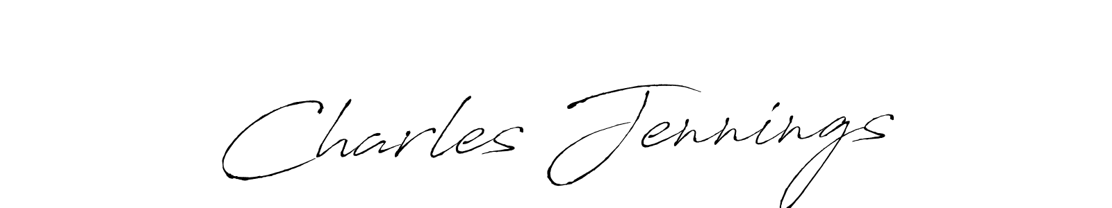 How to make Charles Jennings signature? Antro_Vectra is a professional autograph style. Create handwritten signature for Charles Jennings name. Charles Jennings signature style 6 images and pictures png