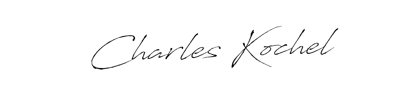 Use a signature maker to create a handwritten signature online. With this signature software, you can design (Antro_Vectra) your own signature for name Charles Kochel. Charles Kochel signature style 6 images and pictures png