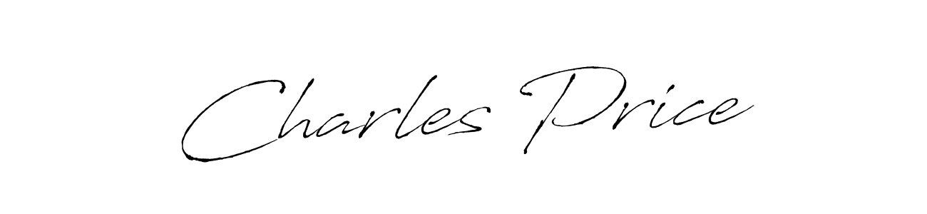 Make a beautiful signature design for name Charles Price. With this signature (Antro_Vectra) style, you can create a handwritten signature for free. Charles Price signature style 6 images and pictures png