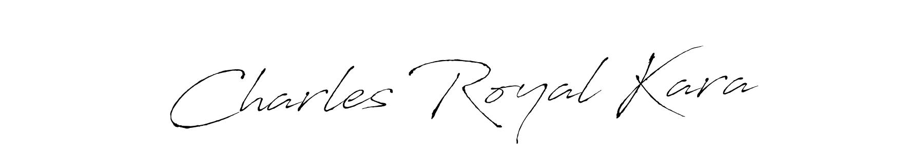 Make a short Charles Royal Kara signature style. Manage your documents anywhere anytime using Antro_Vectra. Create and add eSignatures, submit forms, share and send files easily. Charles Royal Kara signature style 6 images and pictures png