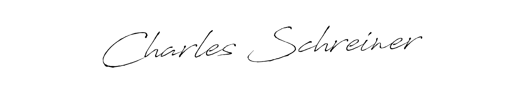 Also we have Charles Schreiner name is the best signature style. Create professional handwritten signature collection using Antro_Vectra autograph style. Charles Schreiner signature style 6 images and pictures png