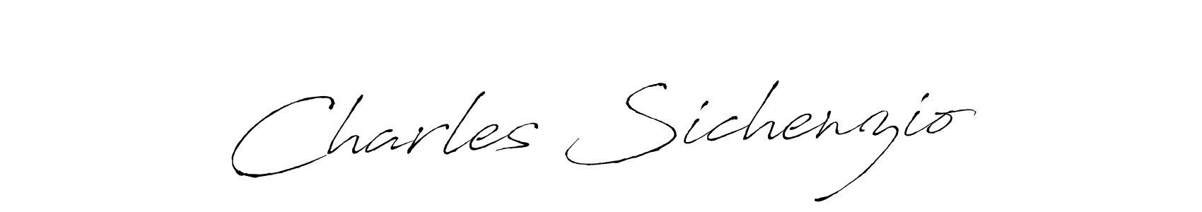 Use a signature maker to create a handwritten signature online. With this signature software, you can design (Antro_Vectra) your own signature for name Charles Sichenzio. Charles Sichenzio signature style 6 images and pictures png