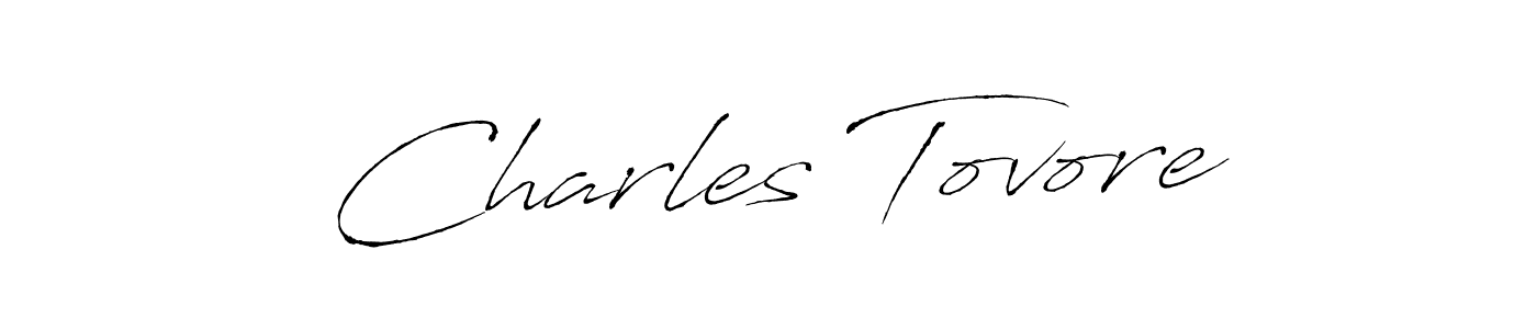 Use a signature maker to create a handwritten signature online. With this signature software, you can design (Antro_Vectra) your own signature for name Charles Tovore. Charles Tovore signature style 6 images and pictures png