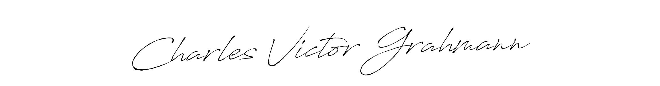 This is the best signature style for the Charles Victor Grahmann name. Also you like these signature font (Antro_Vectra). Mix name signature. Charles Victor Grahmann signature style 6 images and pictures png