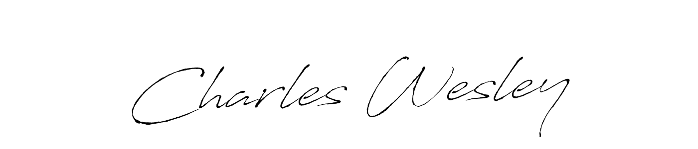 if you are searching for the best signature style for your name Charles Wesley. so please give up your signature search. here we have designed multiple signature styles  using Antro_Vectra. Charles Wesley signature style 6 images and pictures png