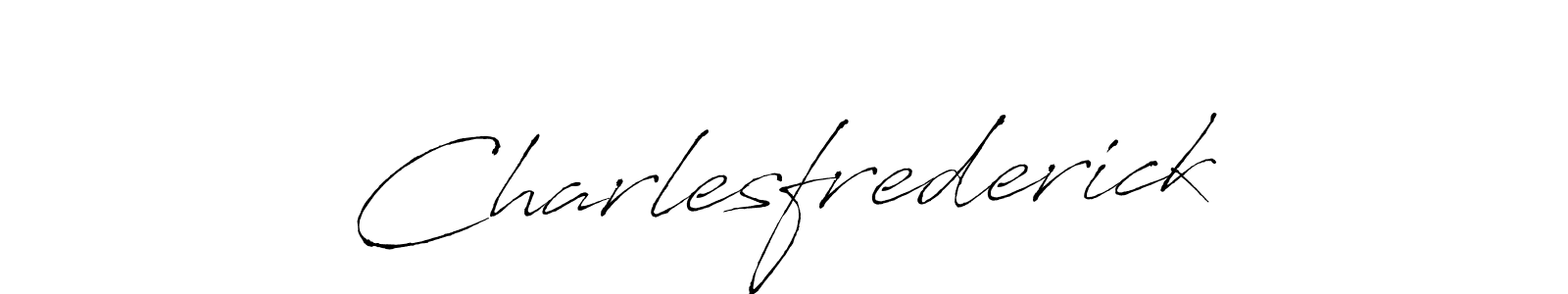 Make a short Charlesfrederick signature style. Manage your documents anywhere anytime using Antro_Vectra. Create and add eSignatures, submit forms, share and send files easily. Charlesfrederick signature style 6 images and pictures png