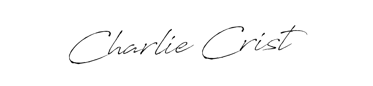 This is the best signature style for the Charlie Crist name. Also you like these signature font (Antro_Vectra). Mix name signature. Charlie Crist signature style 6 images and pictures png