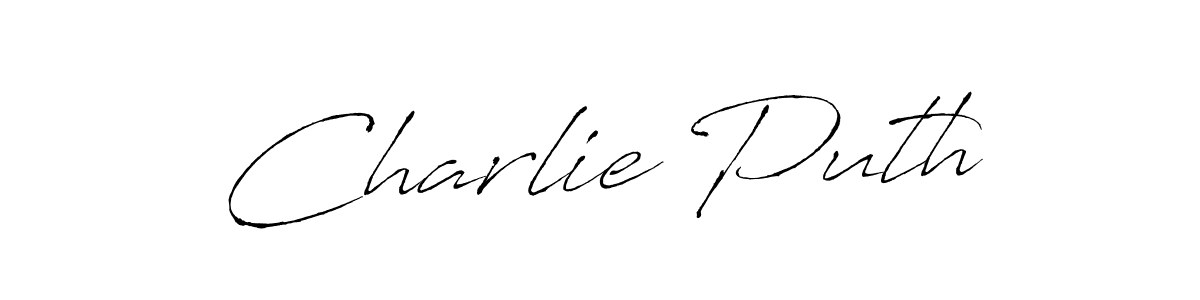 Also You can easily find your signature by using the search form. We will create Charlie Puth name handwritten signature images for you free of cost using Antro_Vectra sign style. Charlie Puth signature style 6 images and pictures png