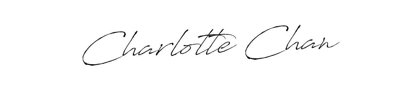 Charlotte Chan stylish signature style. Best Handwritten Sign (Antro_Vectra) for my name. Handwritten Signature Collection Ideas for my name Charlotte Chan. Charlotte Chan signature style 6 images and pictures png