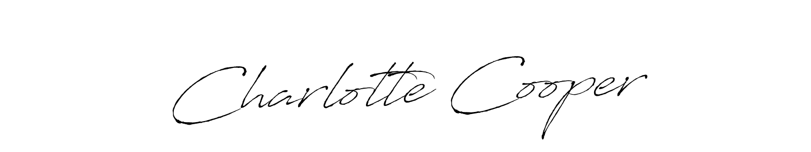 Antro_Vectra is a professional signature style that is perfect for those who want to add a touch of class to their signature. It is also a great choice for those who want to make their signature more unique. Get Charlotte Cooper name to fancy signature for free. Charlotte Cooper signature style 6 images and pictures png