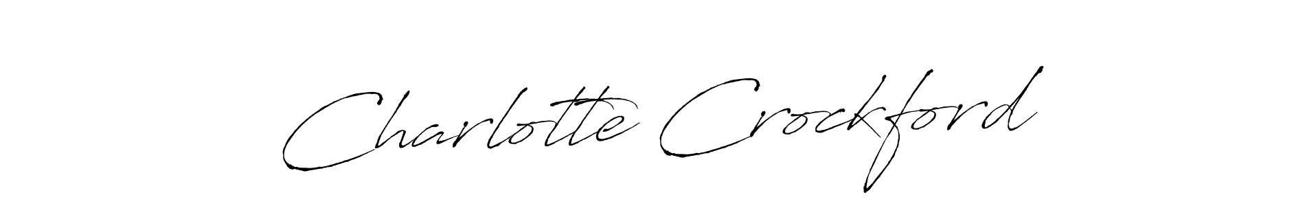 Make a beautiful signature design for name Charlotte Crockford. Use this online signature maker to create a handwritten signature for free. Charlotte Crockford signature style 6 images and pictures png
